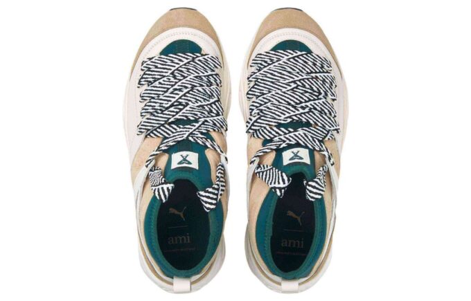 TRC Blaze Mid x AMI “Light Sand”