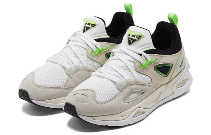 TRC Blaze “The Triangle – White Green Glare”