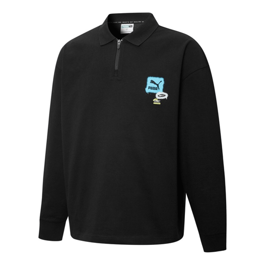 Trend Graphic Logo Sweatshirt “Black”