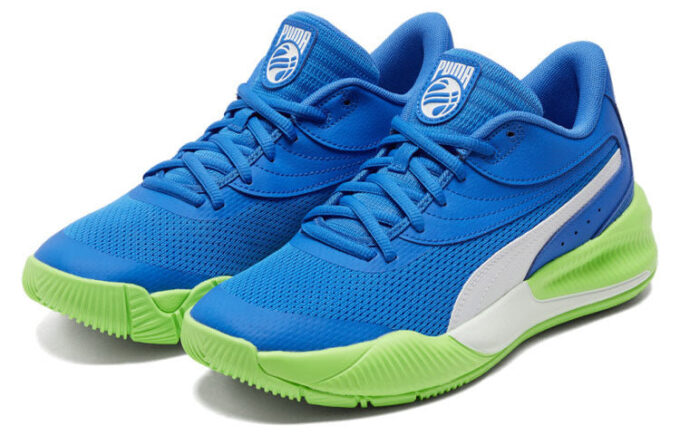 Triple Basketball “Bluemazing Green Glare”