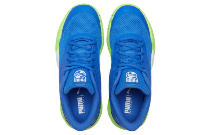 Triple Basketball “Bluemazing Green Glare”