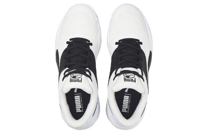 Triple Low Tops White Black