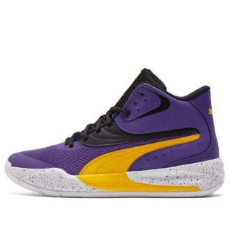 Triple Mid Splatter “Prism Violet Spectra Yellow”