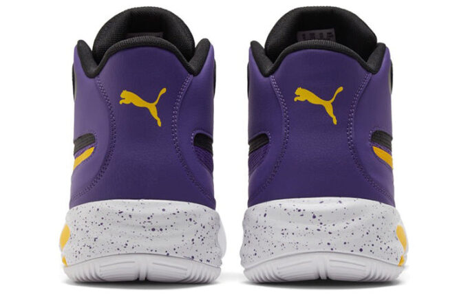 Triple Mid Splatter “Prism Violet Spectra Yellow”