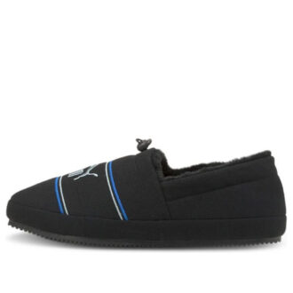 Tuff Mocc Jersey Slipper “Black Glacial Blue”
