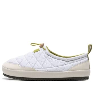 Tuff Padded Plus Slippers “White Green”