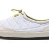 Tuff Padded Plus Slippers “White Green”