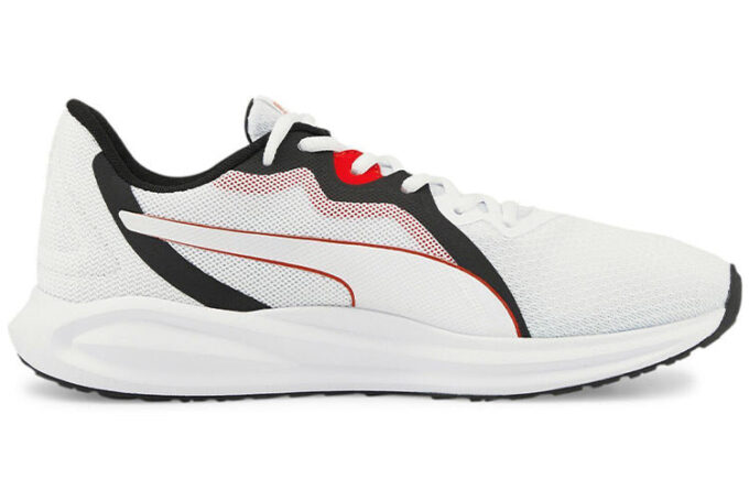 Twitch Runner “White High Risk Red”