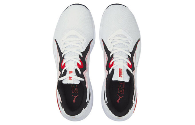 Twitch Runner “White High Risk Red”