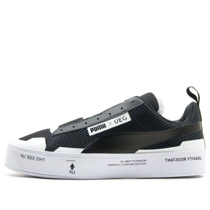 UEG x Court Play Slip-On “Gravity Resistance – Black”