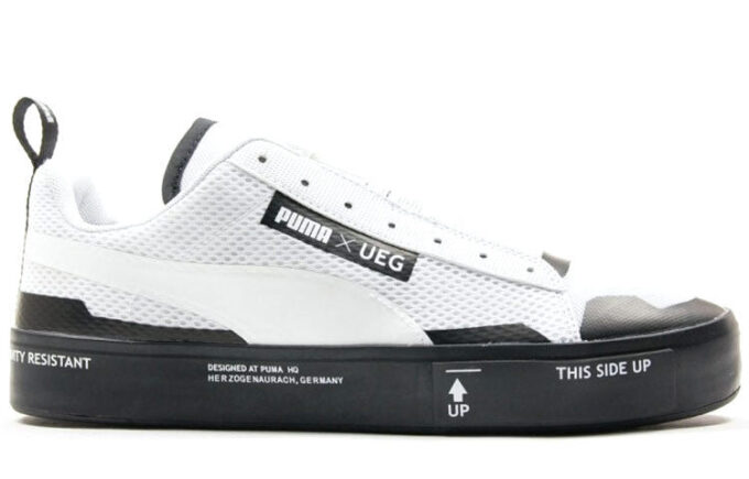 UEG x Court Play Slip-On “Gravity Resistance – White”