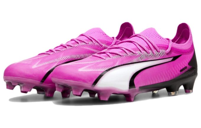 Ultra Ultimate FG Cleats “Pink White Black”