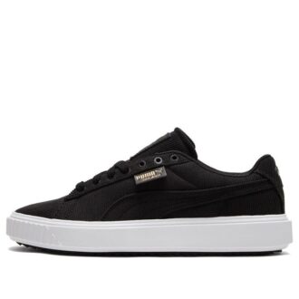 Unisex Breaker Corduroy Sneakers Black/White