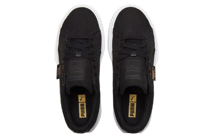 Unisex Breaker Corduroy Sneakers Black/White
