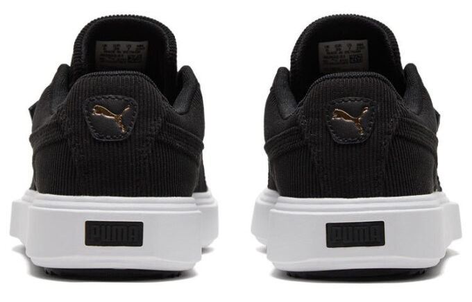 Unisex Breaker Corduroy Sneakers Black/White