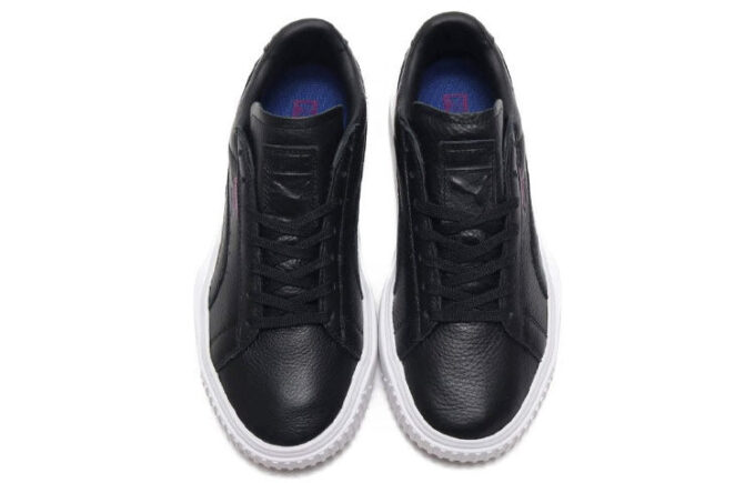 Unisex Breaker Leather Sneakers Black