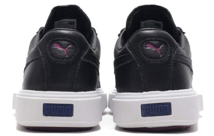 Unisex Breaker Leather Sneakers Black