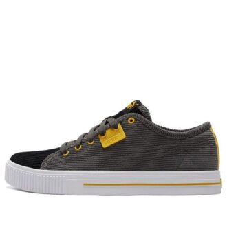 Unisex Ever Cord Sneakers Black/Gray/Yellow