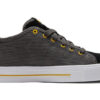 Unisex Ever Cord Sneakers Black/Gray/Yellow