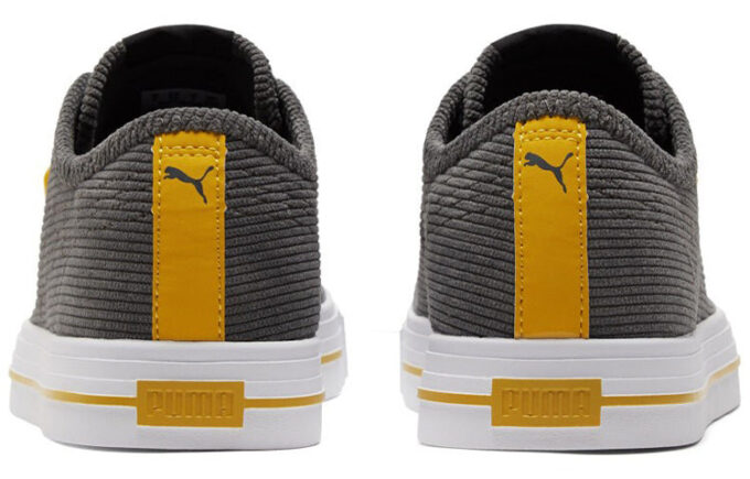 Unisex Ever Cord Sneakers Black/Gray/Yellow