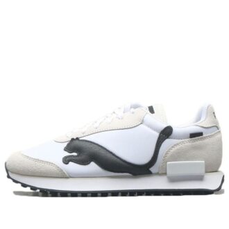 Unisex Future Rider Risk Alert Running Shoes White/Black