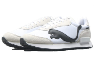 Unisex Future Rider Risk Alert Running Shoes White/Black