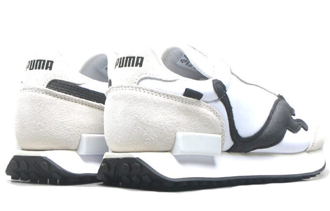 Unisex Future Rider Risk Alert Running Shoes White/Black