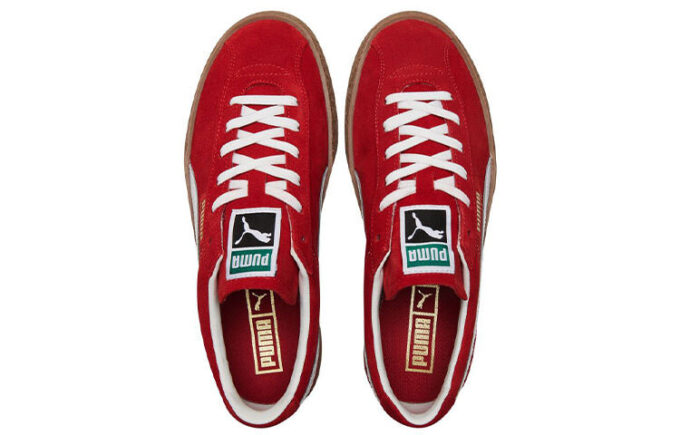 Unisex Muenster Og Sneakers Red/Brown