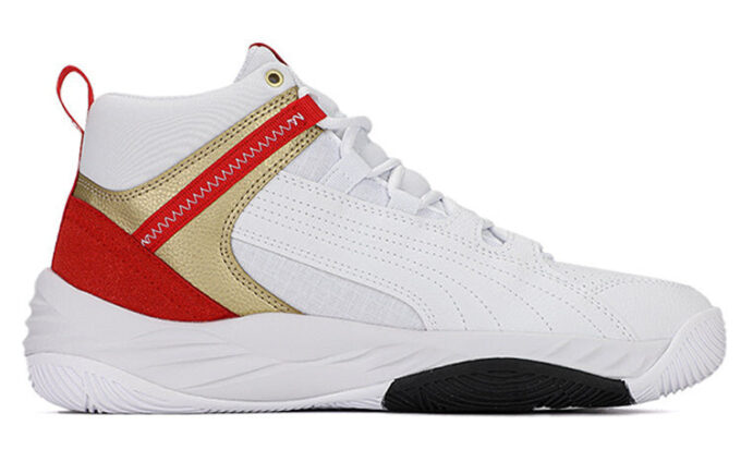 Unisex Rebound Future Evo Mid-Top Black/White/Red