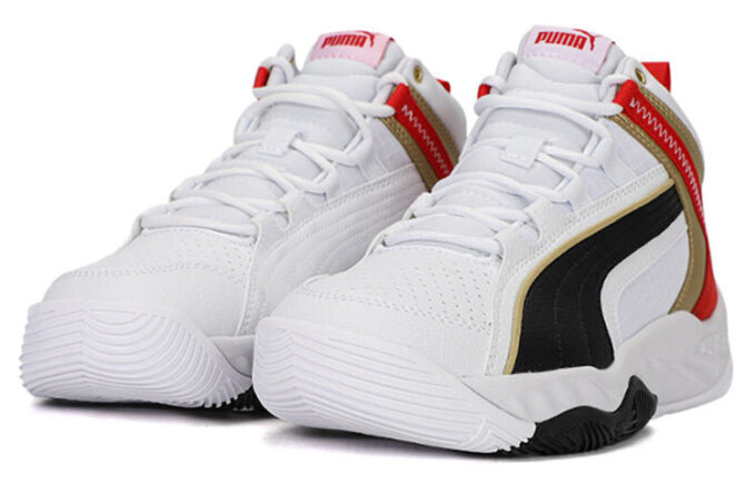 Unisex Rebound Future Evo Mid-Top Black/White/Red