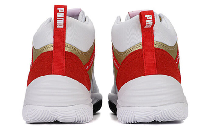 Unisex Rebound Future Evo Mid-Top Black/White/Red