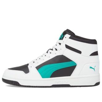 Unisex Rebound LayUp Mid-Top Black/White/Green