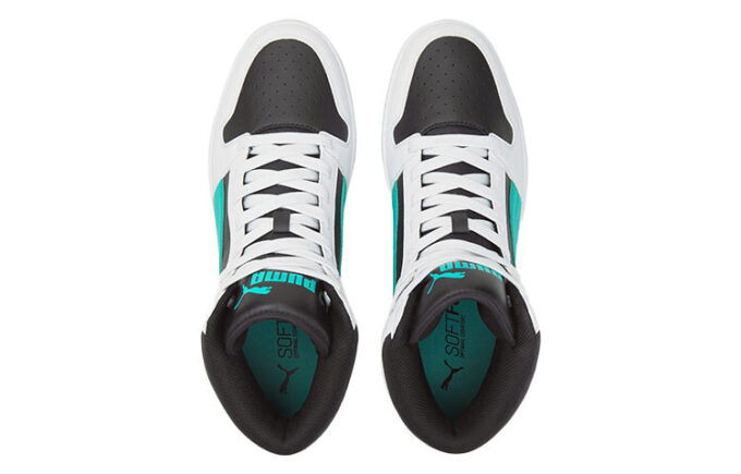 Unisex Rebound LayUp Mid-Top Black/White/Green