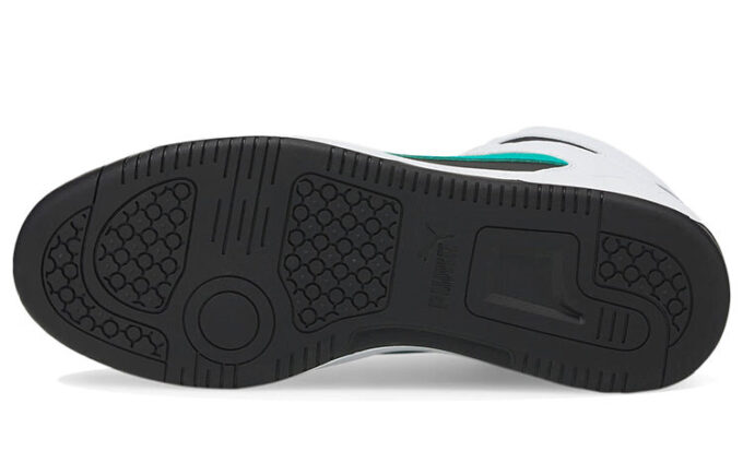 Unisex Rebound LayUp Mid-Top Black/White/Green