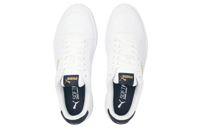Unisex Shuffle Perf Sneakers White/Blue