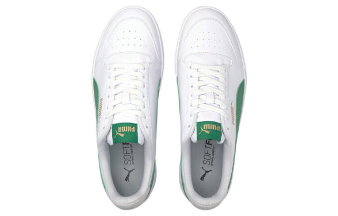 Unisex Shuffle Sneakers White/Green