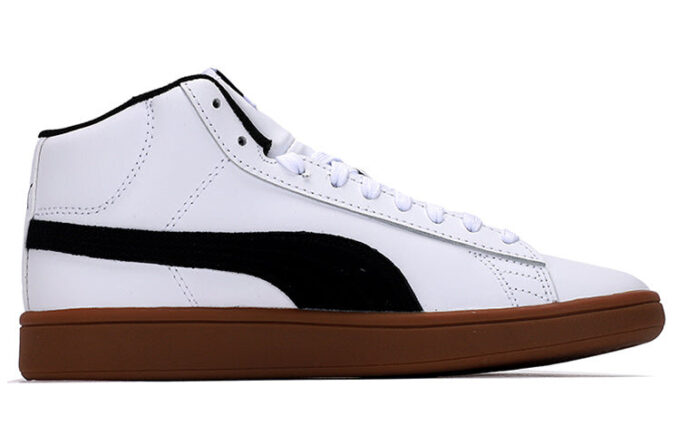 Unisex Smash V2 Mid-Top Sneakers White