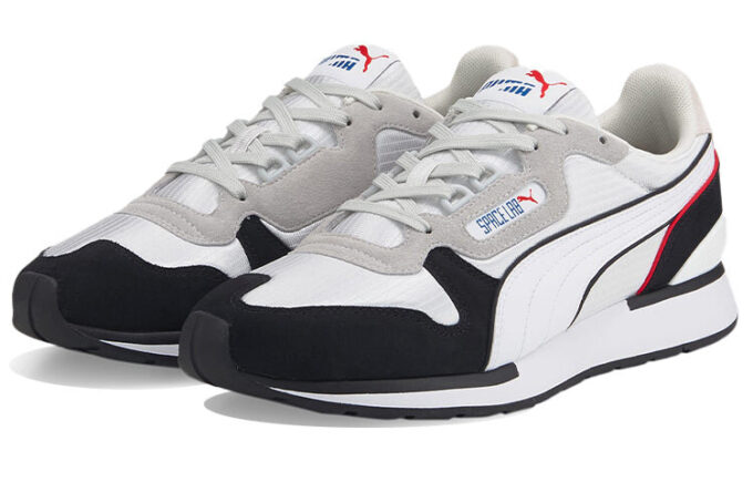 Unisex Space Lab Sneakers Grey/Black/Red