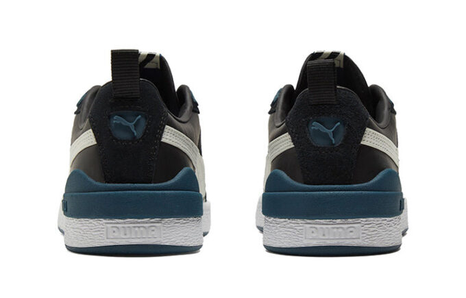 Unisex Suede Bloc Sneakers Black