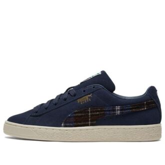 Unisex Suede Classic Flannel Sneakers Blue