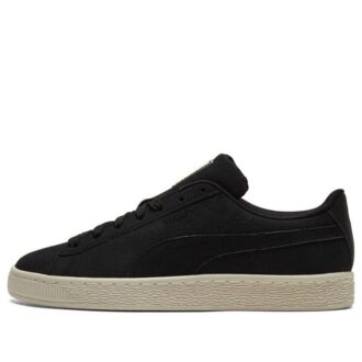 Unisex Suede Classic Low-Top Sneakers Black