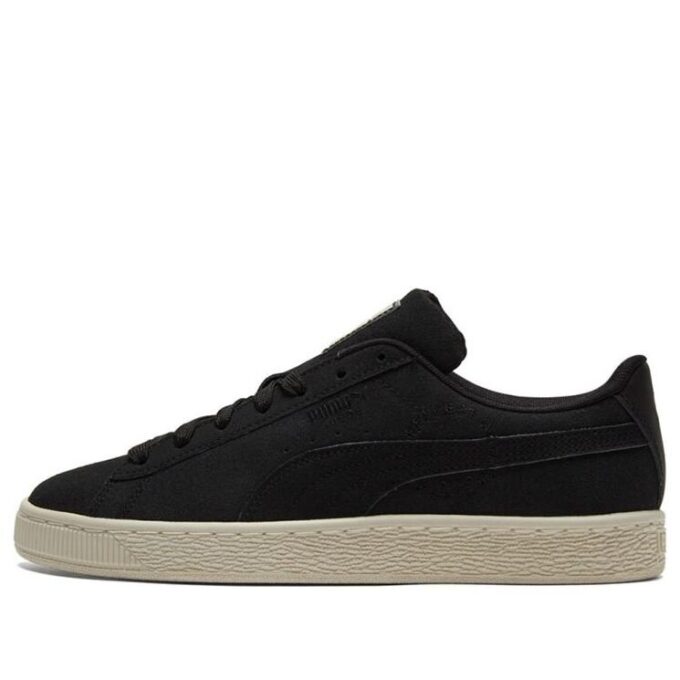 Unisex Suede Classic Low-Top Sneakers Black