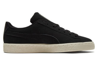Unisex Suede Classic Low-Top Sneakers Black