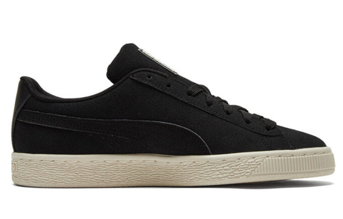 Unisex Suede Classic Low-Top Sneakers Black
