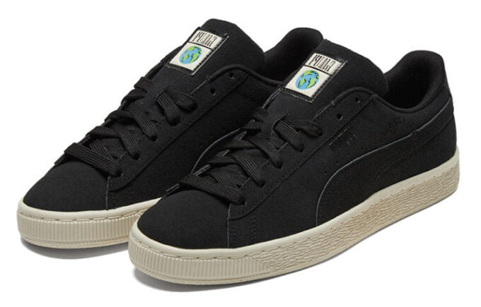 Unisex Suede Classic Low-Top Sneakers Black