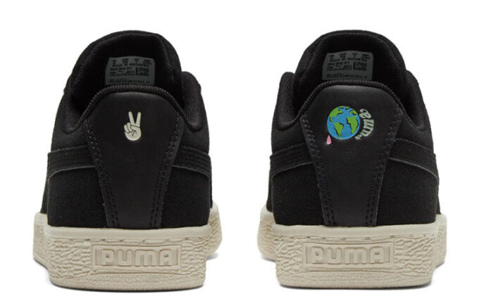 Unisex Suede Classic Low-Top Sneakers Black