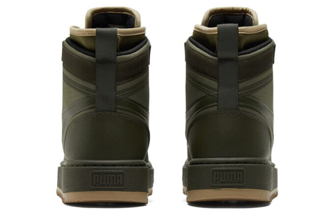 Unisex Suede Mid WTR Sneakers Green