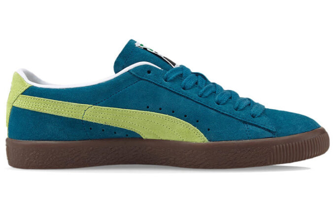 Unisex Suede Vtg Sneakers Blue/Green