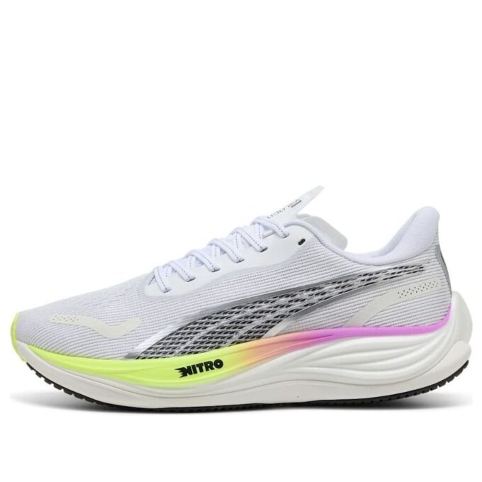 Velocity Nitro 3 “White Pure Magenta Yellow Alert”