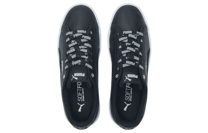 Vikky V3 Logomania Casual Skateboarding Shoes Black White